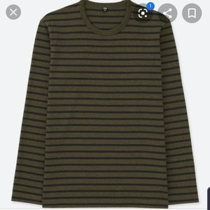 UNIQLO striped long sleeve t-shirt Men-M Women-L